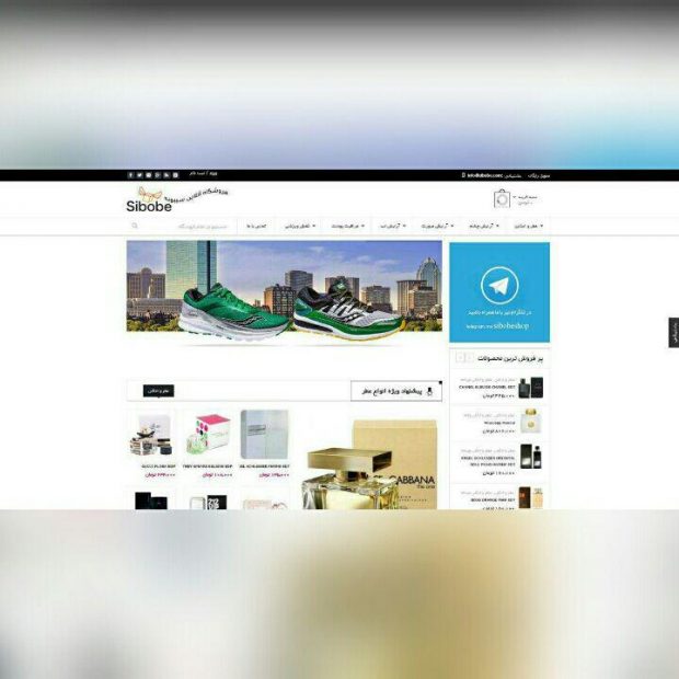 طراحی سایت فروشگاه سیبوبه