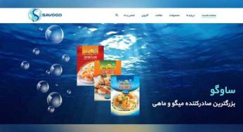 طراحی سایت شرکتی ساوگو