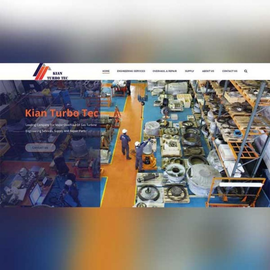 طراحی سایت صنعتی در دبی