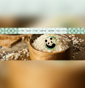 طراحی سایت برنج پاندا
