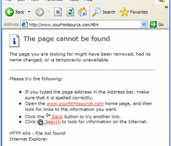 ساخت سایت – خطای 404 و پراکنده شدن بازدیدکنندگان